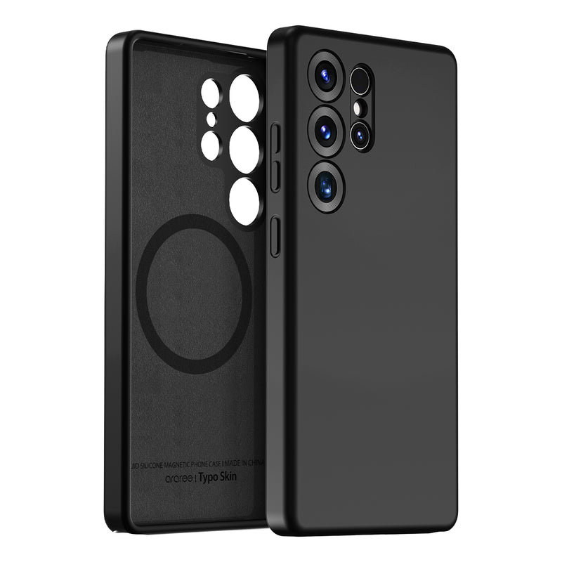Araree 三星 Galaxy S25 Ultra 磁吸式矽膠保護殼