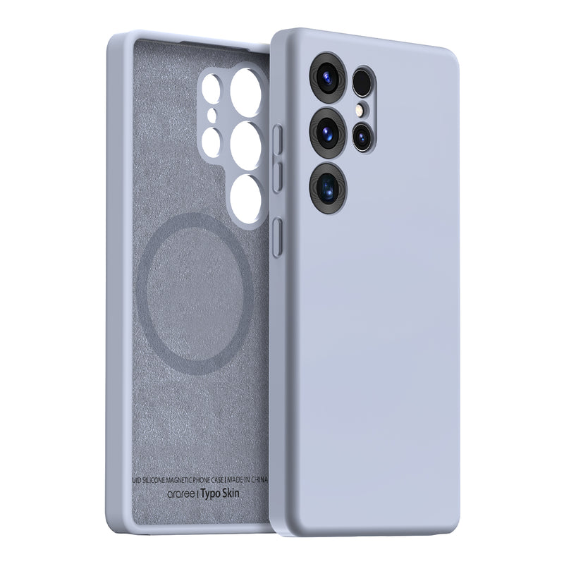 Araree 三星 Galaxy S25 Ultra 磁吸式矽膠保護殼