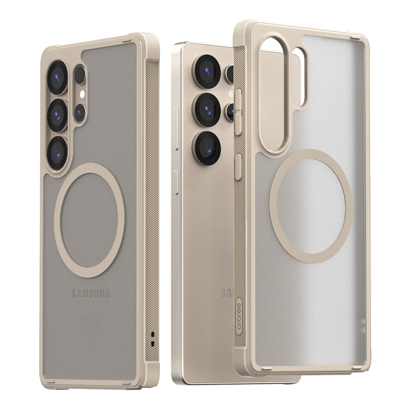 Araree 三星 Galaxy S25 Ultra 磁吸式盔甲保護殼