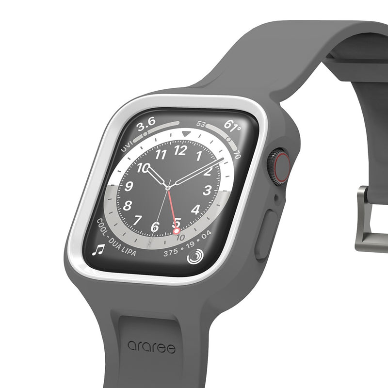 Araree Apple Watch 44/45mm 一體式保護殼錶帶