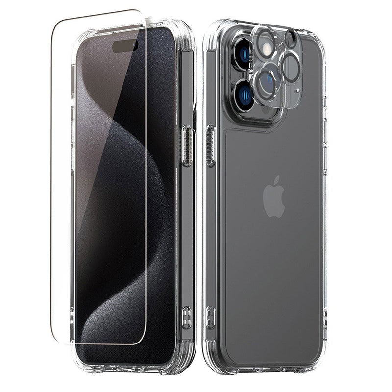 Araree Apple iPhone 15 系列 保護殼+保護貼(3合1超值組)