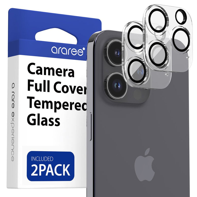 Araree Apple iPhone 15 系列 鏡頭保護貼(2片裝)(透明)