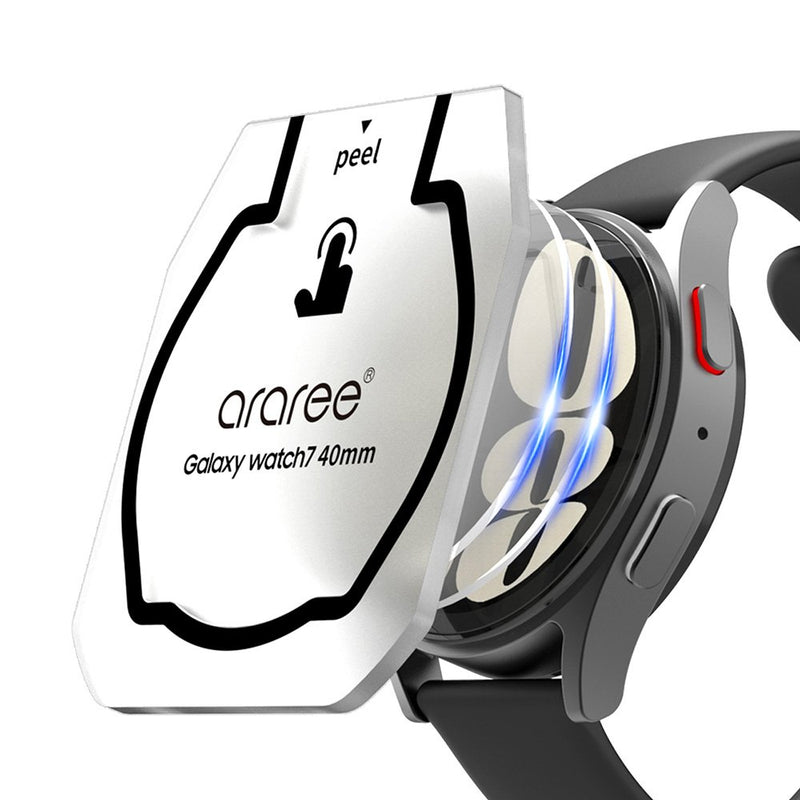 Araree 三星 Galaxy Watch 7 (40/44mm) 強化玻璃保護貼(2片裝)