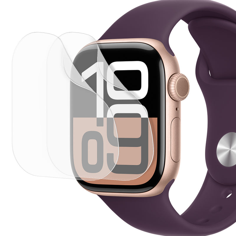 Araree Apple Watch 10/11代 42/46mm 抗刮螢幕保護貼(2片裝)