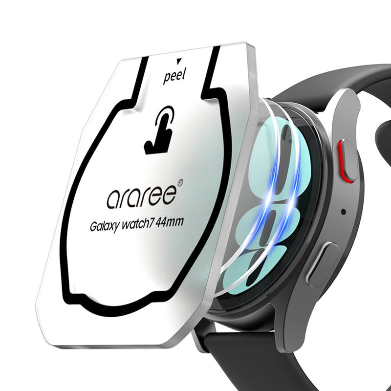 Araree 三星 Galaxy Watch 7 (40/44mm) 強化玻璃保護貼(2片裝)