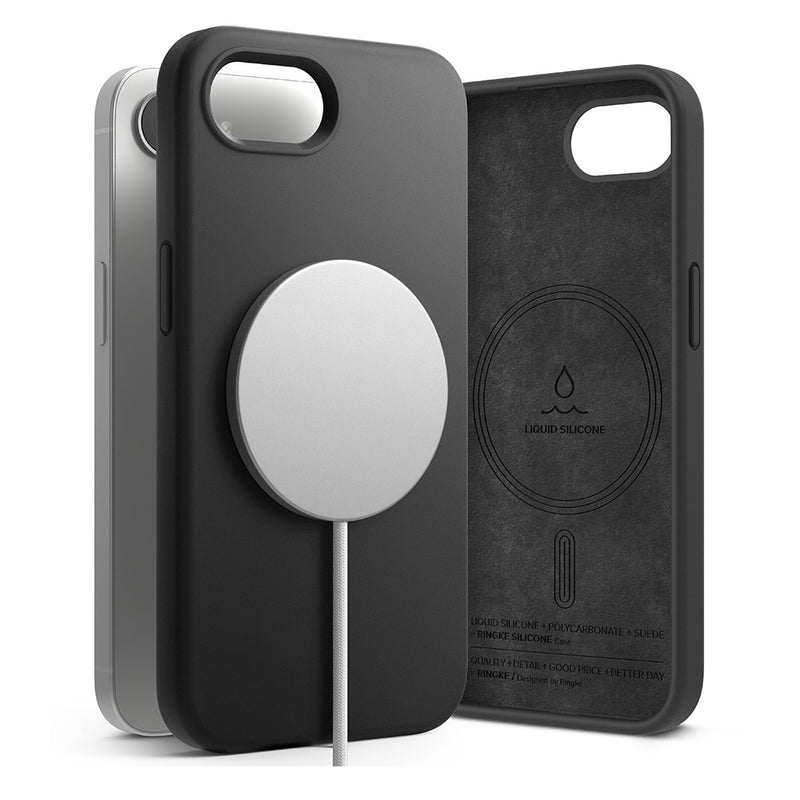 Rearth Apple iPhone 17e/16e (Ringke Magnetic) 磁吸矽膠手機保護殼