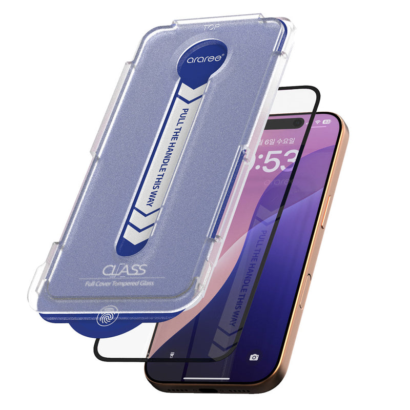 Araree Apple iPhone 17 Pro 零失敗強化玻璃保護貼