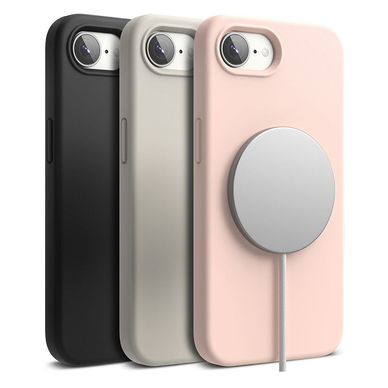 Rearth Apple iPhone 17e/16e (Ringke Magnetic) 磁吸矽膠手機保護殼