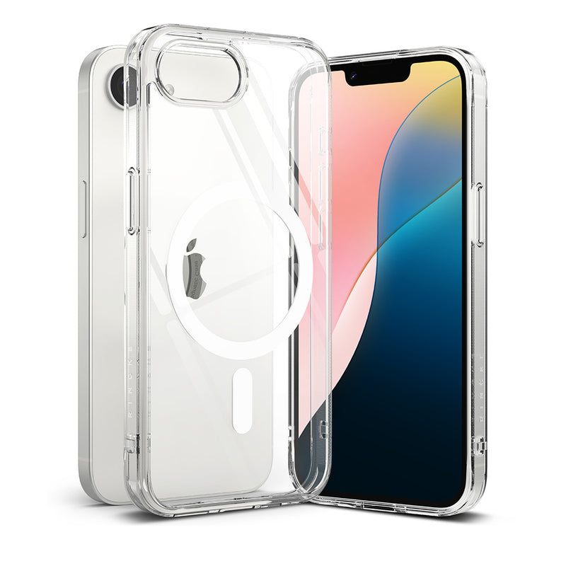 Rearth Apple iPhone 17e/16e (Ringke Magnetic) 磁吸式保護殼(透明)