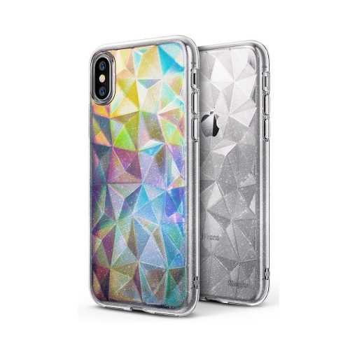 Rearth Apple iPhone X (Air Prism) 晶鑽保護殼