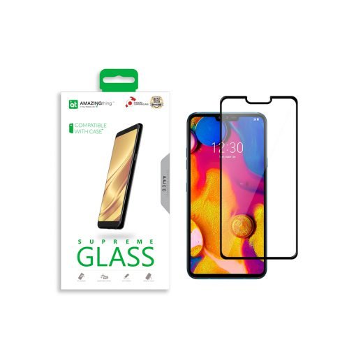 AMAZINGthing LG V40 滿版強化玻璃保護貼
